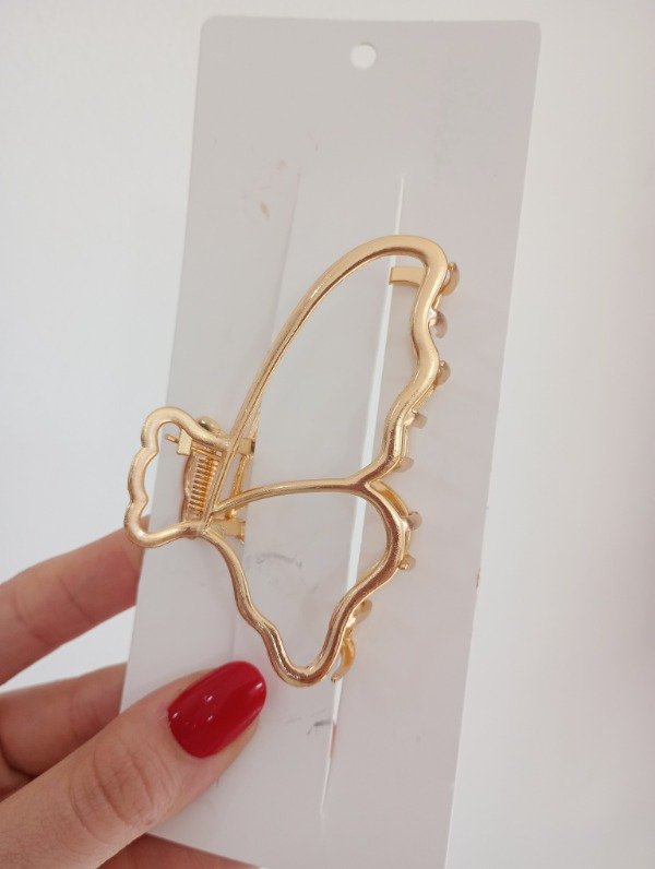 Producto - Broche Mariposa Dorado