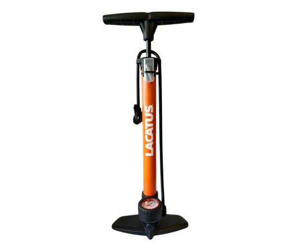 Producto - Inflador De Pie Con Manómetro Pico Doble Bici Auto Moto