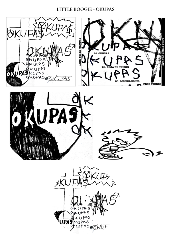 Producto - Little Boogie "OKUPAS" CD Custom