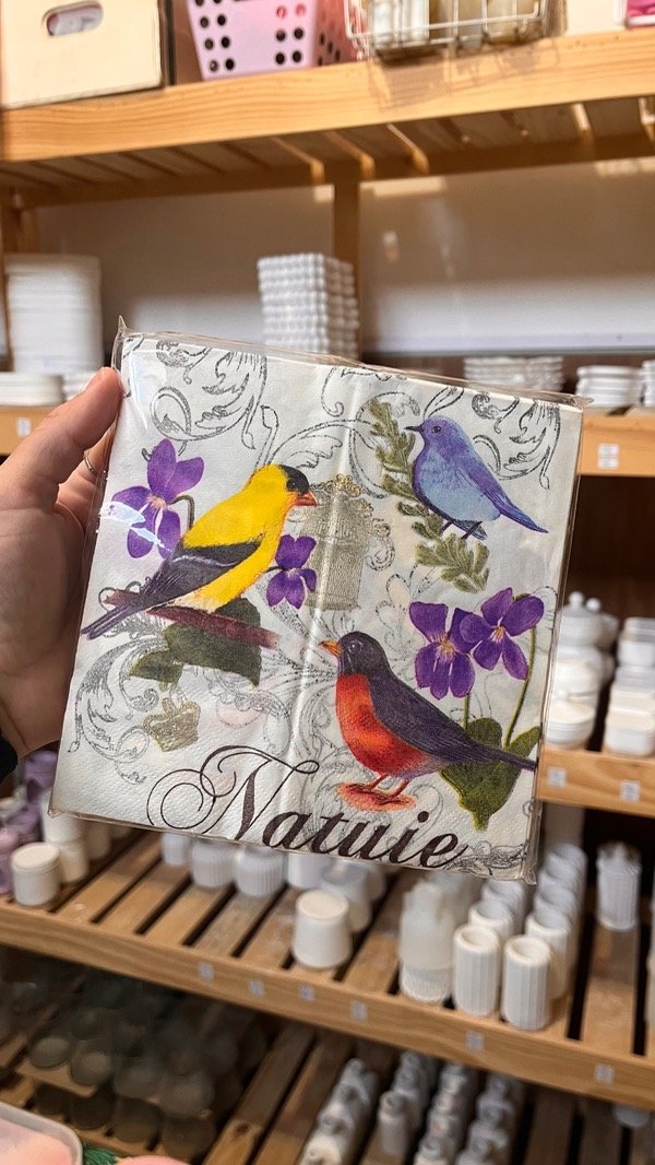 Producto - Servilletas decoupage - canarios