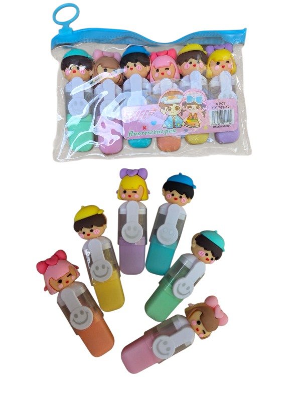 Producto - Resaltadores Nena x 6