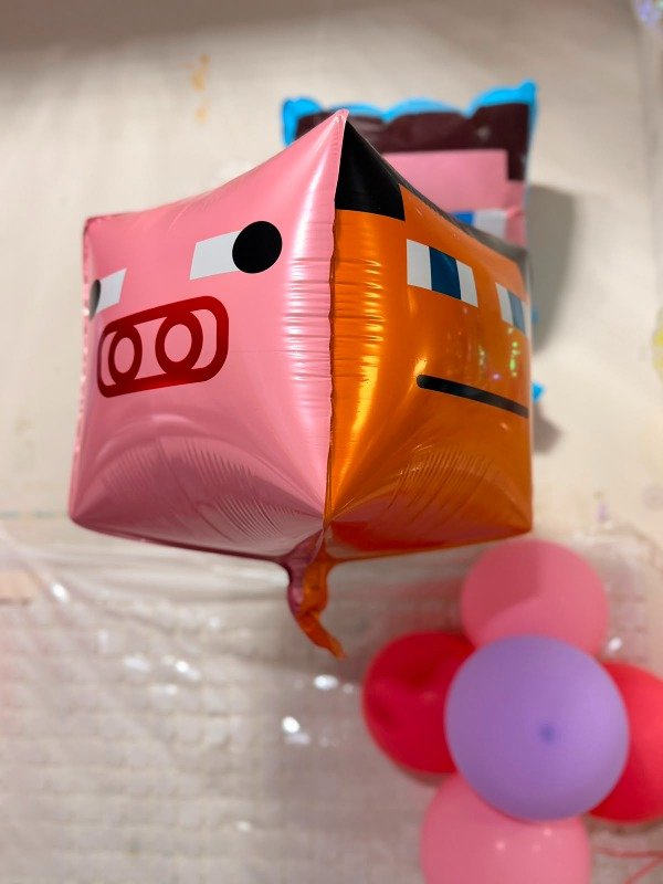 Producto - Globo 4 caras Minecraft 4D - 2