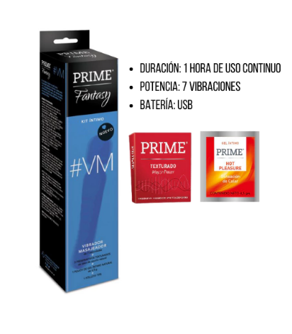 Producto - PRIME KIT FANTASY #VM VIBRADOR MASAJEADOR