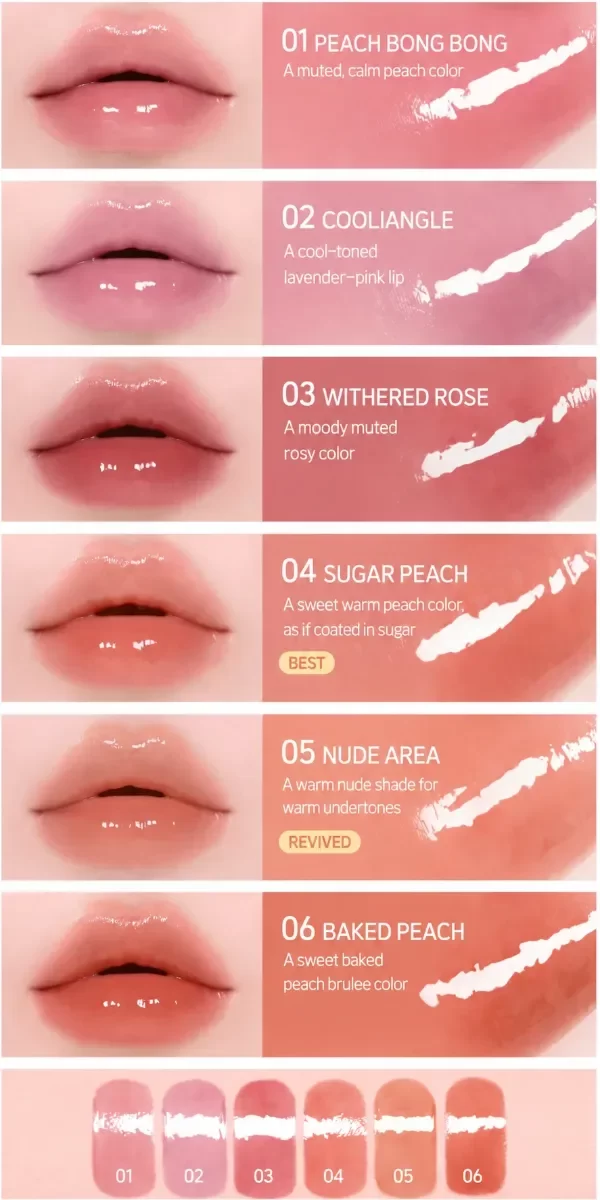 Producto - Peripera Mood Glowy Tint Key (6 Colors) - 4