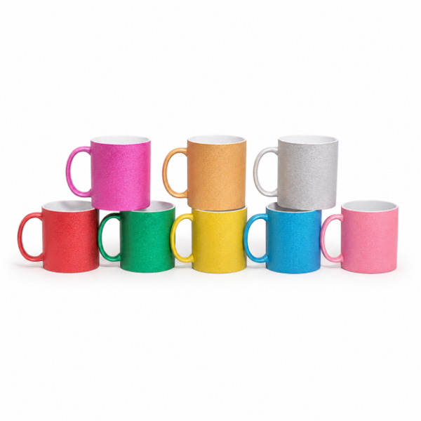 Producto - Taza Glitter de cerámica personalizada con tu diseño