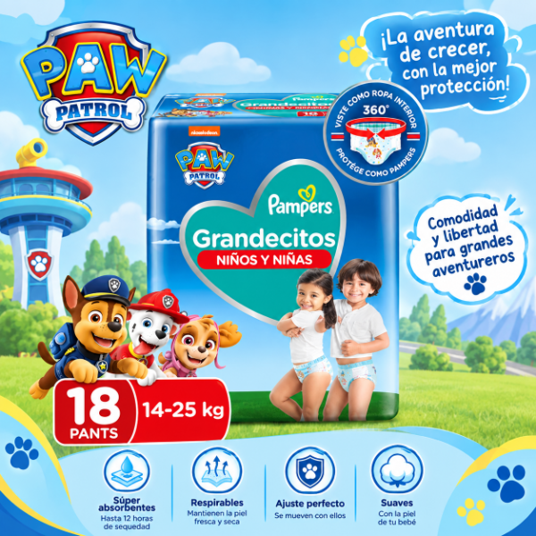 Producto - Pampers pants Grandecitos niños/niñas