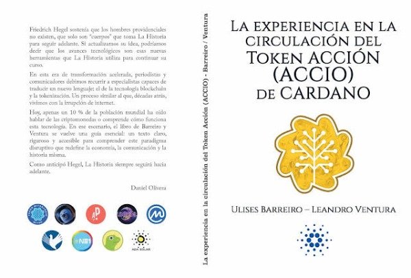 Producto - Libro: "La experiencia de la circulación de Token ACCIÓN (ACCIO) de Cardano"