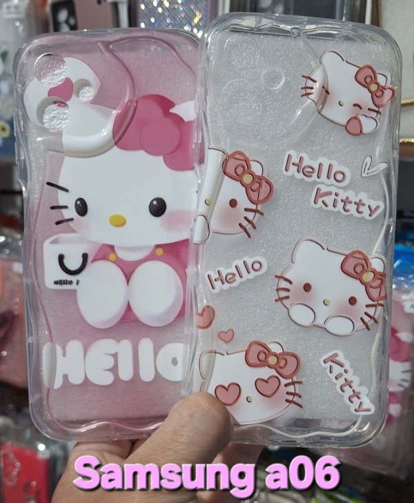 Producto - Fundas Hello Kitty Ondas. Samsung a06