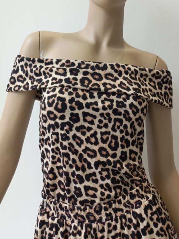 Producto - Top Sin Hombro Morley Animal Print (Art. 5510)