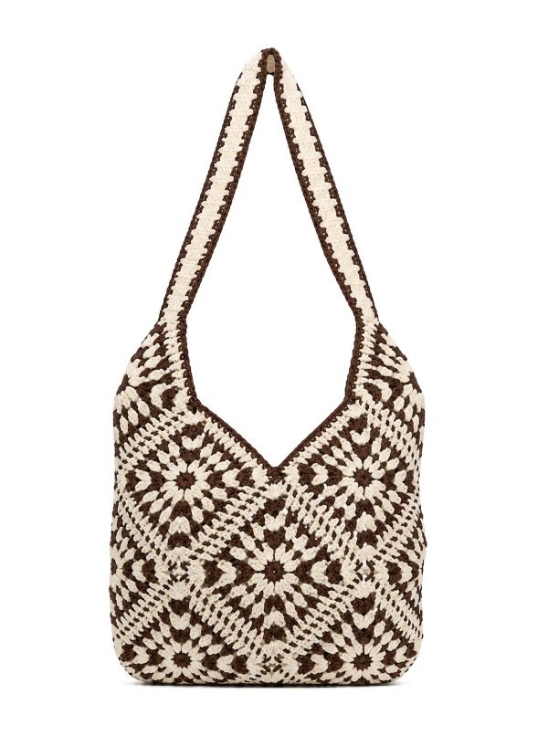 Producto - BOLSO TEJIDO CROCHET BI COLOR - 1