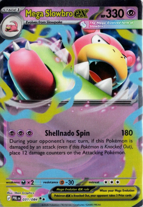 Producto - Mega Slowbro ex (031/084) [Mega Evolution: Pitch Black]