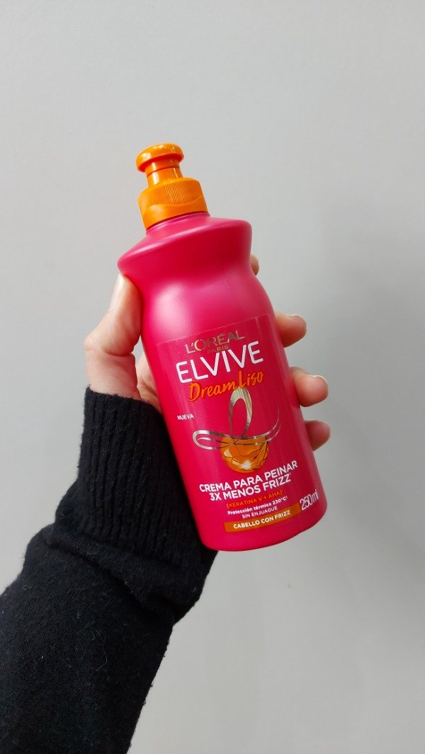 Producto - Crema para peinar Elvive Dream Liso