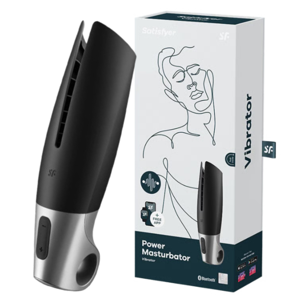 Producto - Satisfyer Power Masturbator - Masturbador de pene Recargable con App