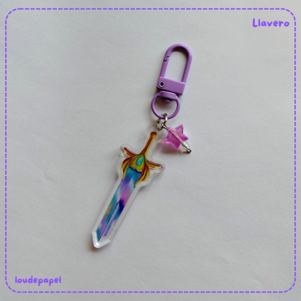 Producto - Espada de She-Ra - Llavero