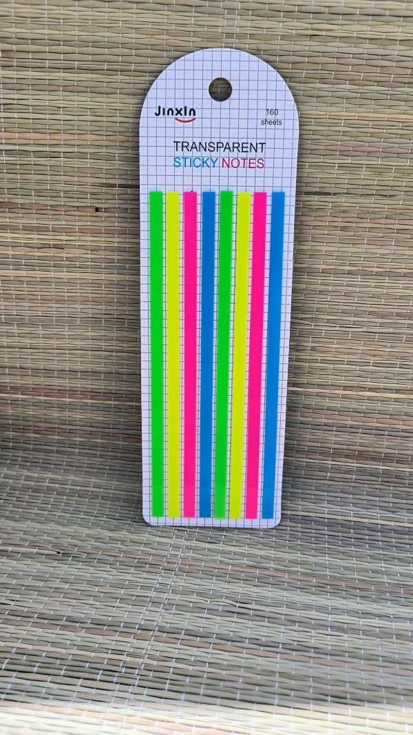 Producto - Notas adhesivas renglón flúor