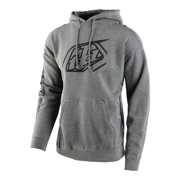 Producto - BUZO CAPUCHA CON CAPUCHA Y INSIGNIA CORTA GUNMETAL HEATHER E90