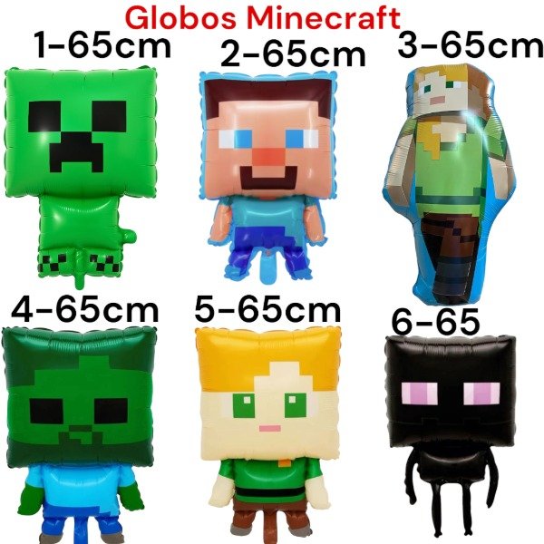 Producto - Globos Minecraft 65cm