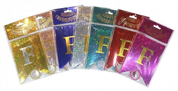 Producto - BANDERIN ESPEJADO F/CUMPLE D/PL/N -203860