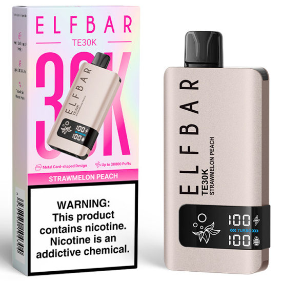 Producto - Elfbar te 30000 puff STRAWMELON PEACH