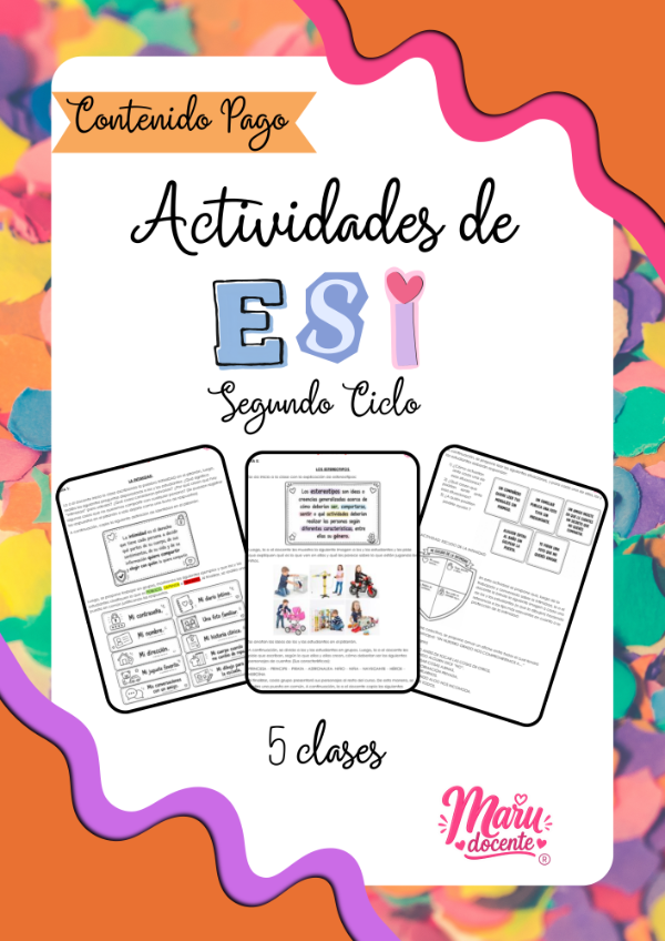 Producto - SEMANA ESI SEGUNDO CICLO