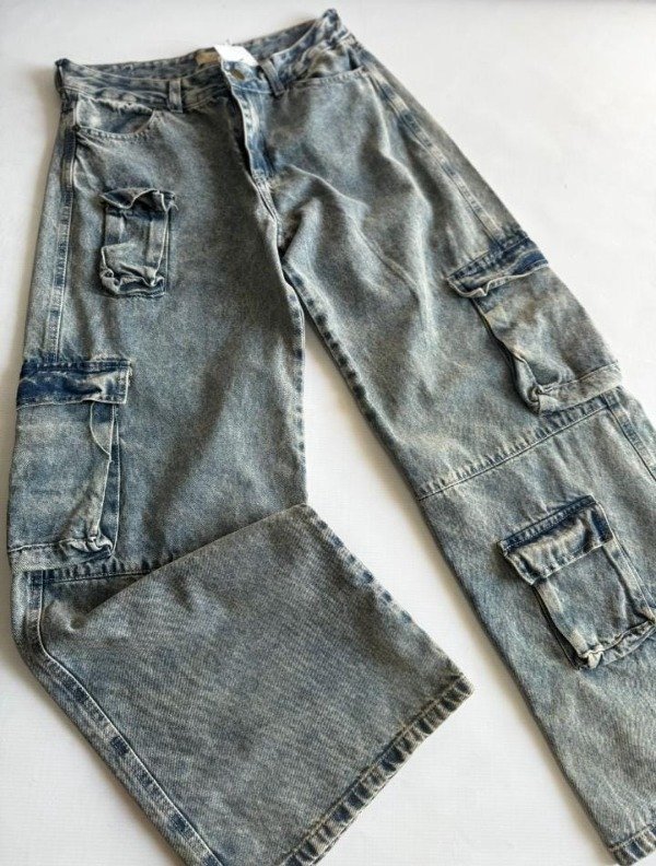 Producto - Wide cargo Celeste