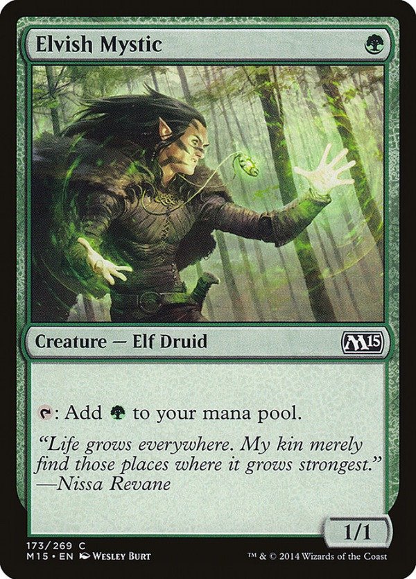 Producto - Elvish Mystic  Magic 2015 Core Set