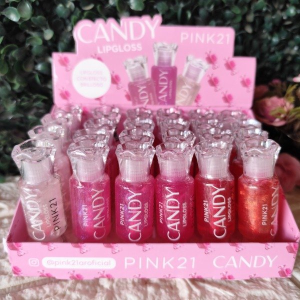 Producto - LIPGLOSS CANDY PINK 21 - POR MENOR