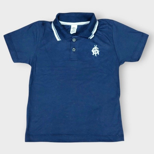 Producto - Chomba bebe azul marino T5