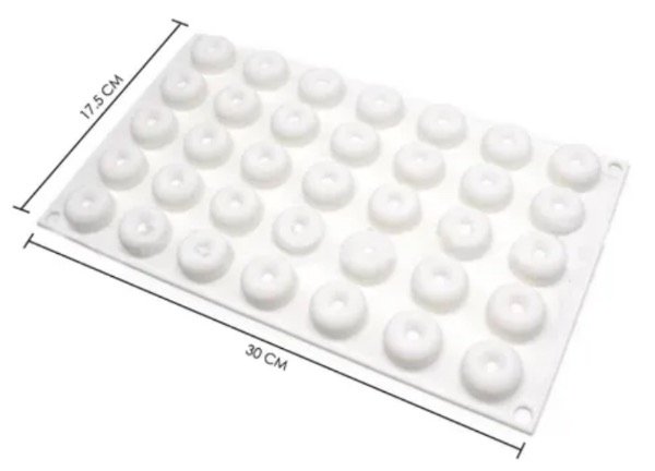 Producto - MOLDE SILICONA X35 DONAS