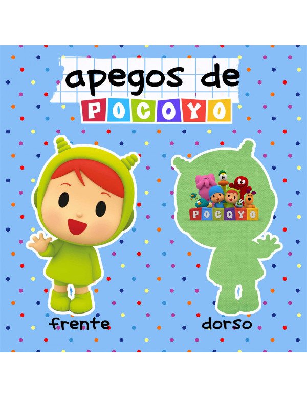 Producto - Muñeco Almohada Apego Personalizado POCOYO #1