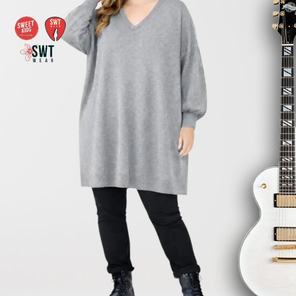 Producto - MaxiSweater VICTORIA Escote en V