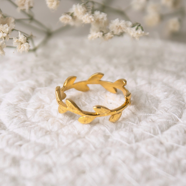Producto - Anillo hojas 2
