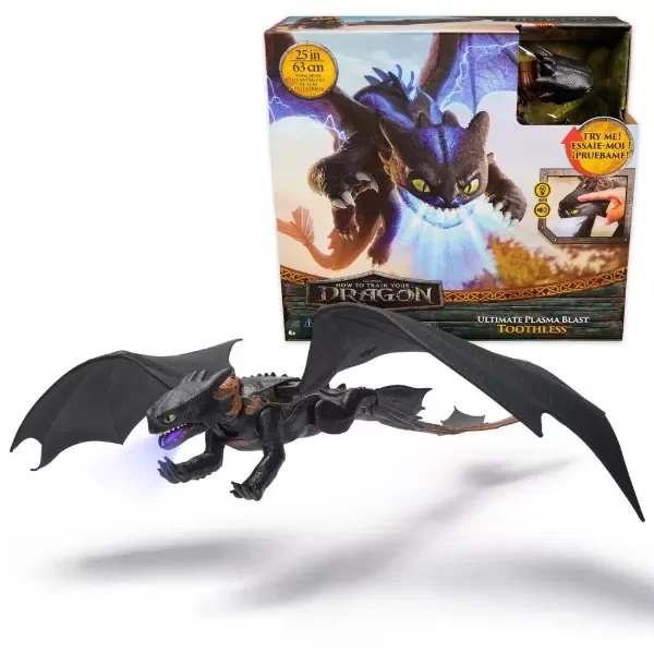 Producto - Dreamworks Como Entrenar a Tu Dragon Dragon Plasma Blast Furia Nocturna Chimuelo