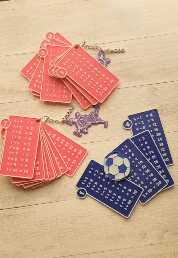 Producto - Tablas de multiplicar 3d