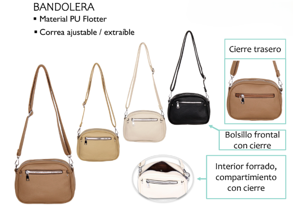 Producto - BANDOLERA DE PU LACHPELLE 7159