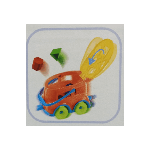 Producto - Tren didactico - arrastre - sonido - encastre - Duravit - 1