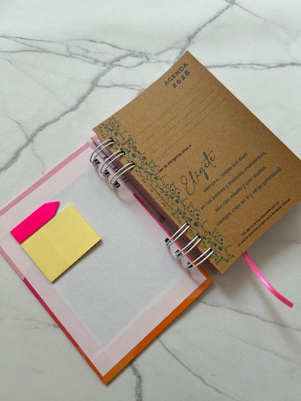 Producto - Agenda pocket 2 dias por carilla