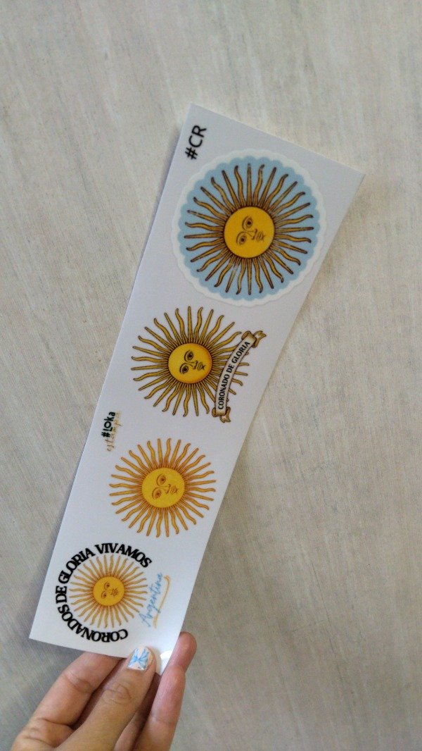 Producto - UV Tiras 8x28cm Argentina #2