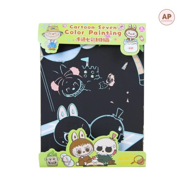 Producto - SET DE RASPAR LABUBU