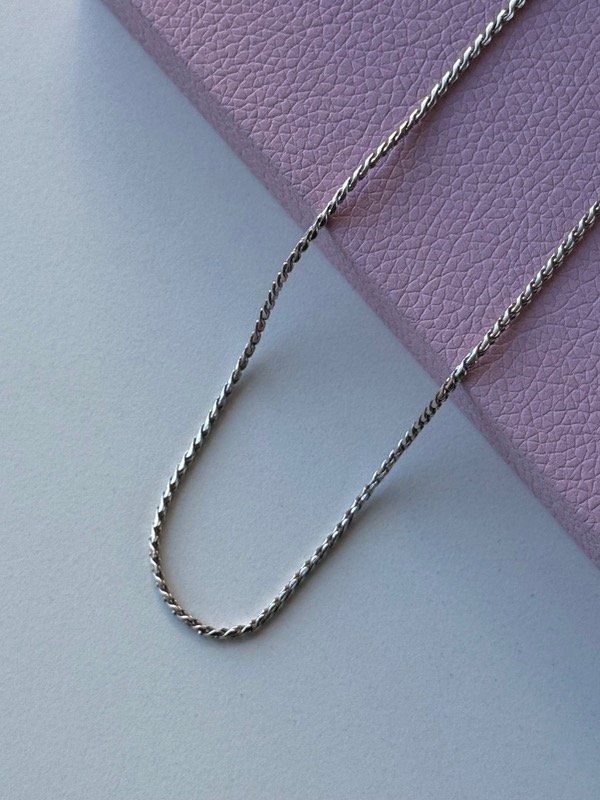 Producto - Cadena de plata 40cm C213