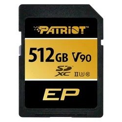 Producto - Patriot Tarjeta De Memoria V90 512GB 300MB/s Pef512gep92sdx