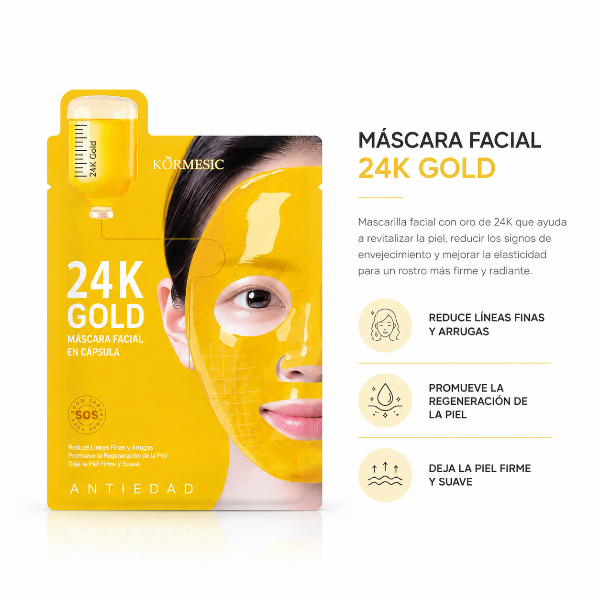 Producto - Mascarilla hidrogel coreana - Antiage