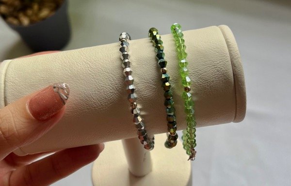 Producto - Pulseras con cristales SW y plata