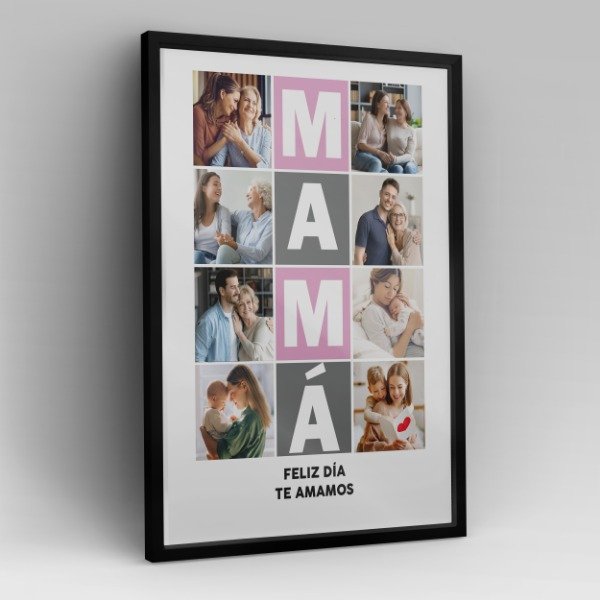Producto - Cuadro Día de la Madre #1 Con tus Fotos