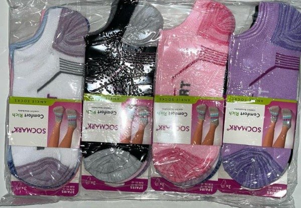Producto - SOQUETES SOCMARK DE MUJER PACK X 12