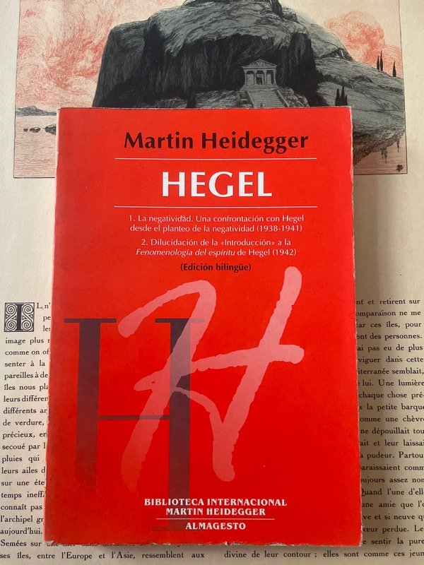 Producto - Hegel /Martin Heidegger