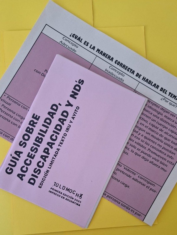 Producto - Guia sobre accesibilidad, discapacidad y neurodiversidad