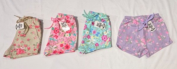 Producto - SHORT GABARDINA NIÑA ESTAMPADOS