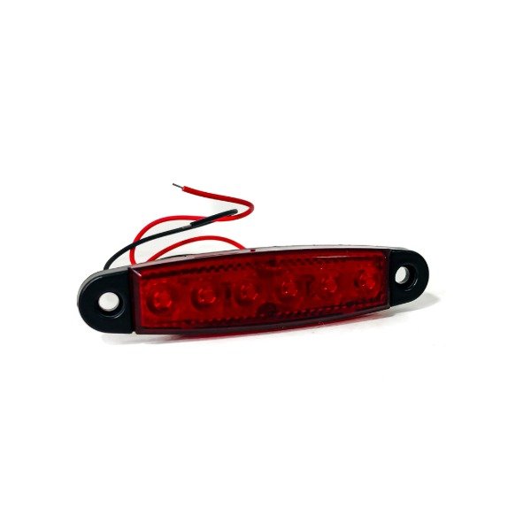 Producto - FARO DE LED SEÑALIZACION ROJO 12V DJ-KD712RED