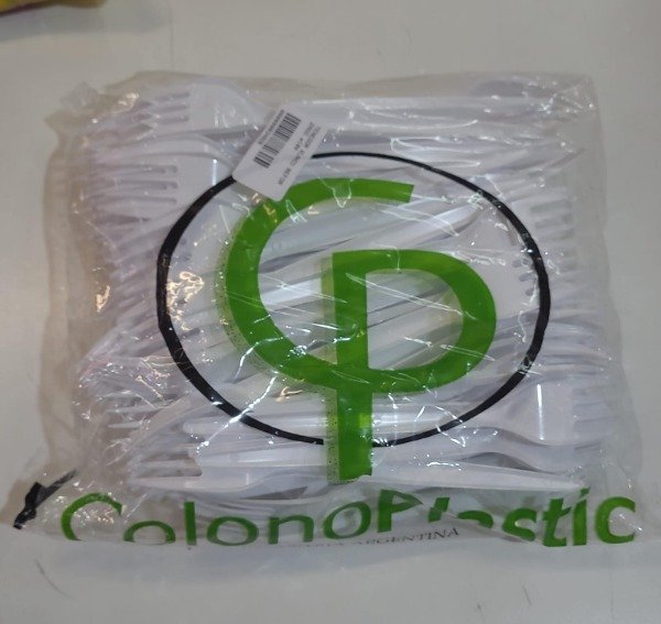 Producto - TENEDORES PLÁSTICO X100